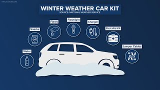 Winterize your car! Here's what to pack inside a winter weather car kit