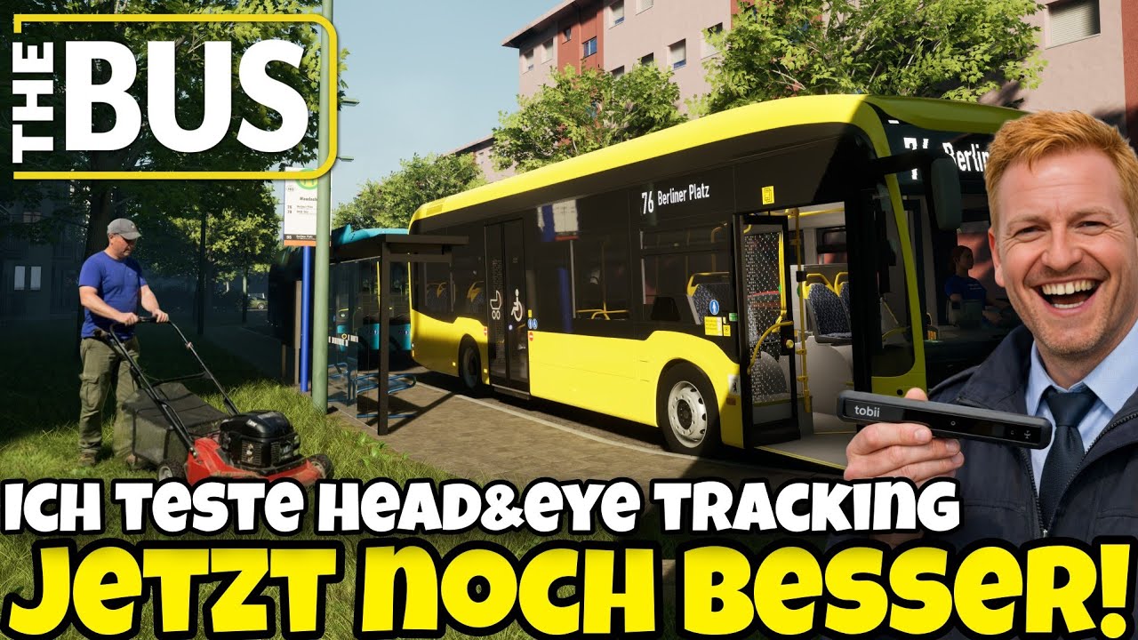 🚍 Unglaublich! So REALISTISCH fühlt sich THE BUS an – Tobii Eye Tracking!😍 + Ludwigshafen Linie 78