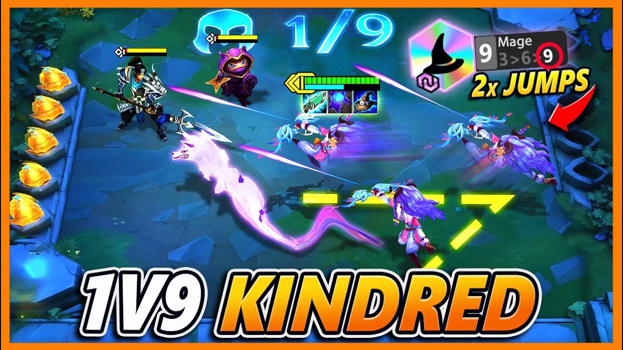 10,000+ DMG EVERY ROUND (9 MAGE KINDRED) - BunnyFuFuu | Teamfight Tactics