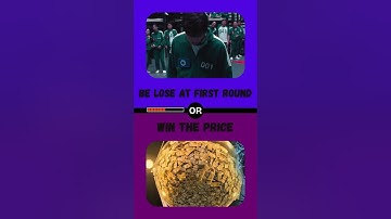 Would you rather? (Squid game) #whouldyourather