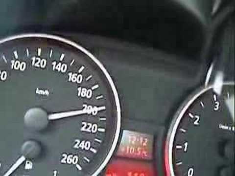 BMW 325i E90 60 - 240 km/h