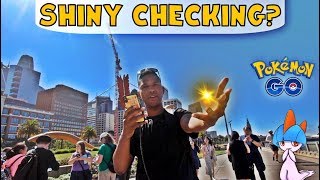Does shiny checking work in Pokemon GO? Ralts community day in SF! ep. 145