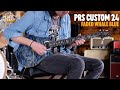 No talkingjust tones  prs custom 24  faded whale blue