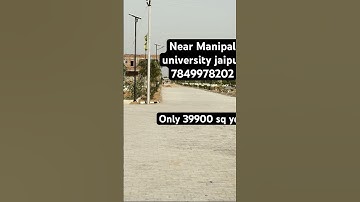 New plots in jaipur near Manipal university #realestate
