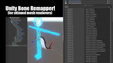 Unity: Mapping Bones to a Skinned Mesh Renderer