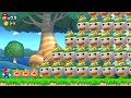 What Happens when Mario fight 999 Bowser Jr.&#39;s in New Super Mario Bros. U Deluxe? (HD)