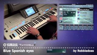 Tyros 4: Blue Spanish eyes - Bert Kaempfert chords