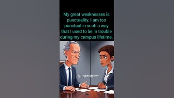 What is your greatest weakness? #upgradingway #interview #youtube #interviewquestion #shorts #hr