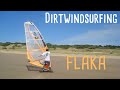 Dirtwindsurfing mountainboard windsurf flaka