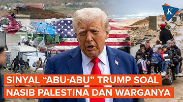 Sikap "Abu-abu" Trump soal Nasib Warga Gaza, Tetap Tolak Akui Negara Palestina