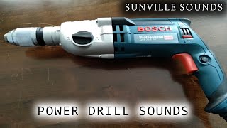1 Hour of Power Drill Sound | Amazing Sounds with Peter Baeten