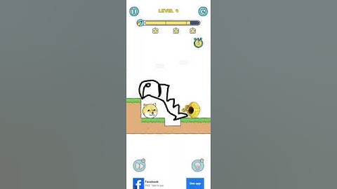 Doge Rescue :Draw To Save Level 4 #puzzle #brainteaser #shorts #drawtosave