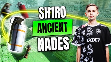 sh1ro POV Ancient Nades - Utility POV vs NaVi | CS2 BLAST Premier Spring Final 2024