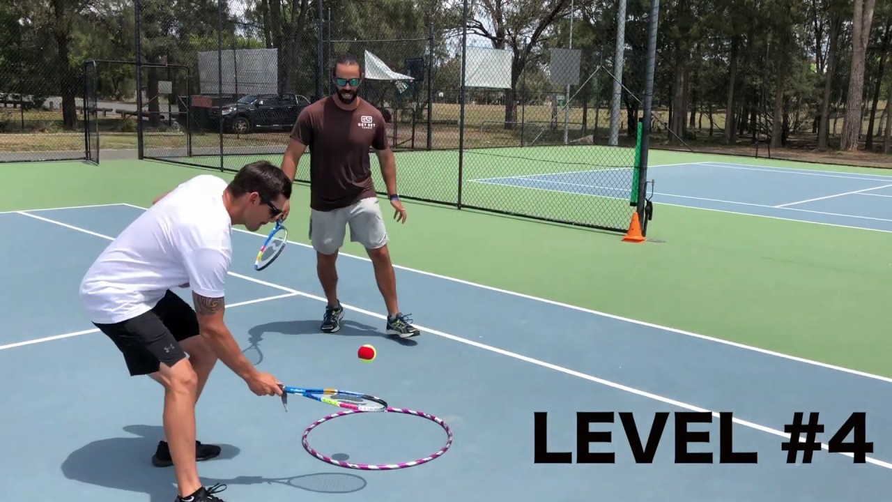 Tennis Red Ball games - Rally progression - YouTube