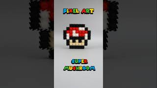 Retro Super Mushroom Built with #PixBrix 🍄 #PixelArt - #ASMR