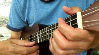 Video thumbnail of "black dog#solo ukulele"