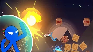 Stickfight Eternals - Gameplay Walkthrough Part 1 - Tutorial (iOS, Android)