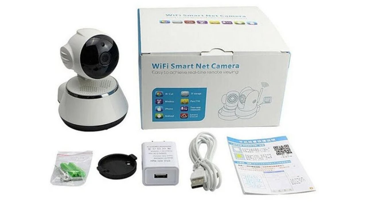 Como configurar y programar cámara wifi smart net camera 