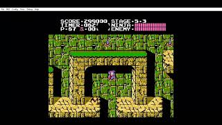 Video Game Trick 199: Ninja Gaiden (NES) - Infinite Lives Trick - in 5-3!