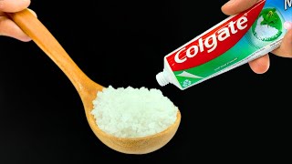 Mix Toothpaste With Salt 😱 You Will Not Believe The Incredible Result!
