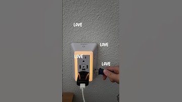 Ổ cắm điện đa năng có đèn và ổ USB #phoebenle #nguoivietusa #dailyvideo #cuocsongmy