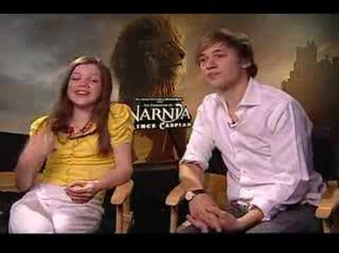 Georgie Henley William Moseley interview for Princ...