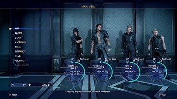 FFXV PC demo fabric bug