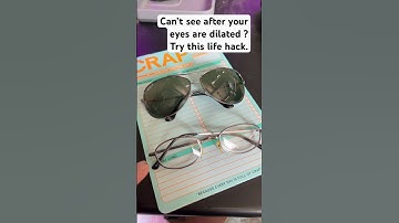 Life hack! ￼for when you have your eyes dilated. Be able to see your smart phone screen & computer!