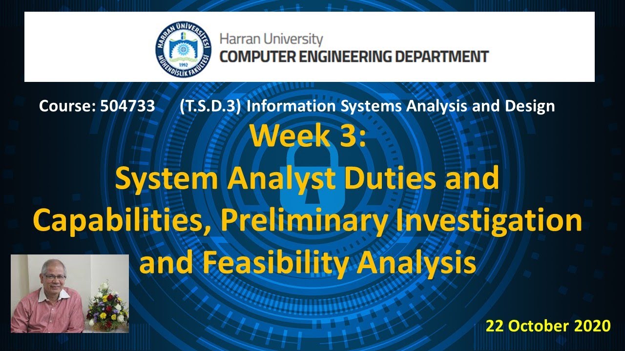 HU-20201022-W3-System Analyst Duties & Capabilities, Preliminary ...