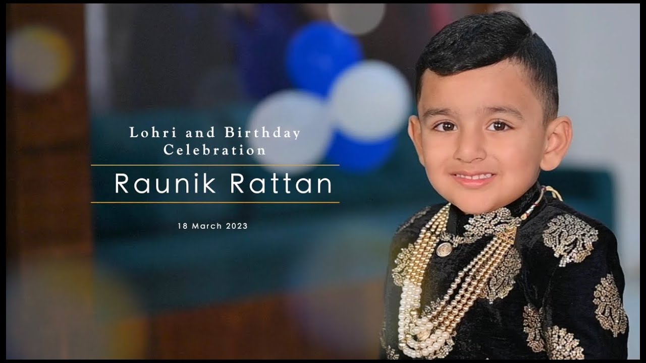 Sam Raunik Raunik Lohri and Birthday- Part1 - YouTube