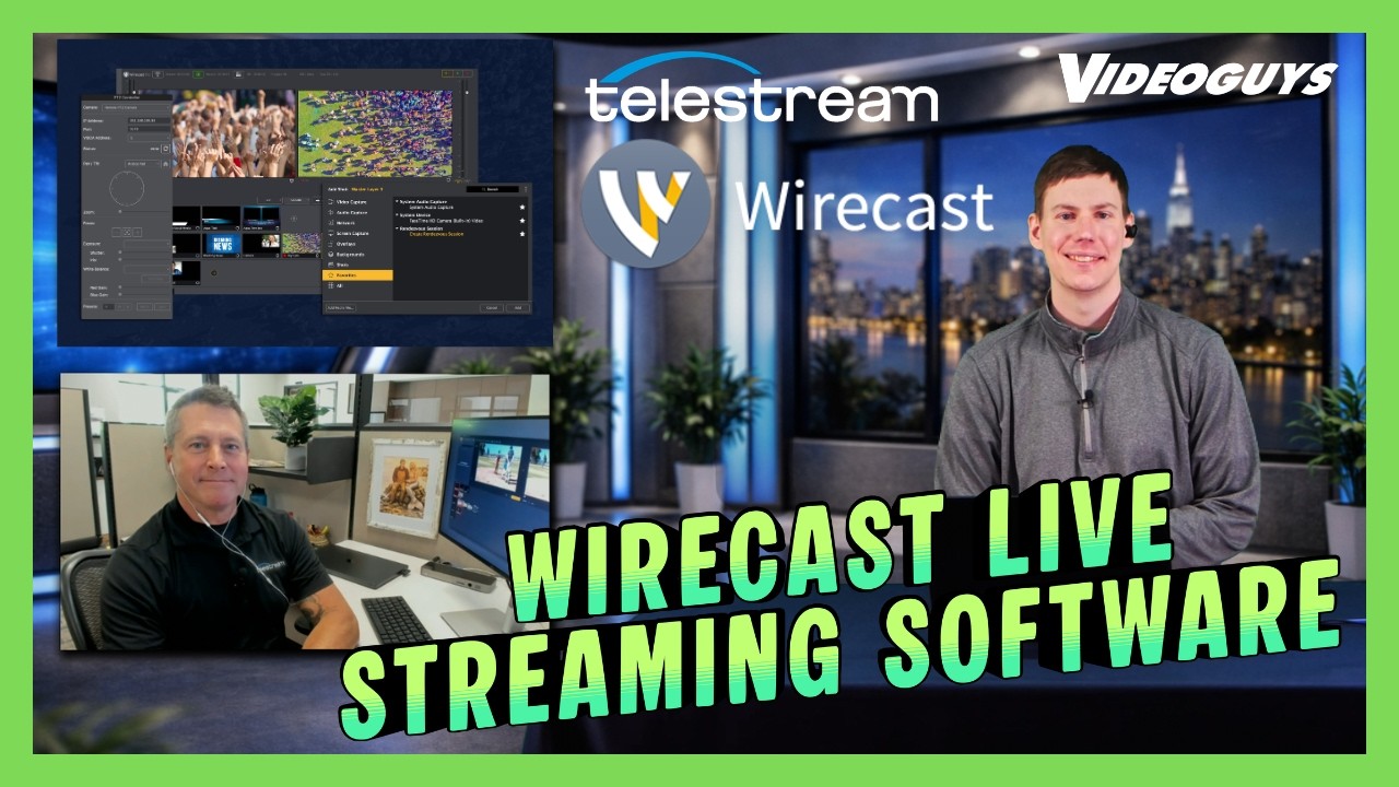 How to Live Stream a Multicamera Production on Mac & Windows with