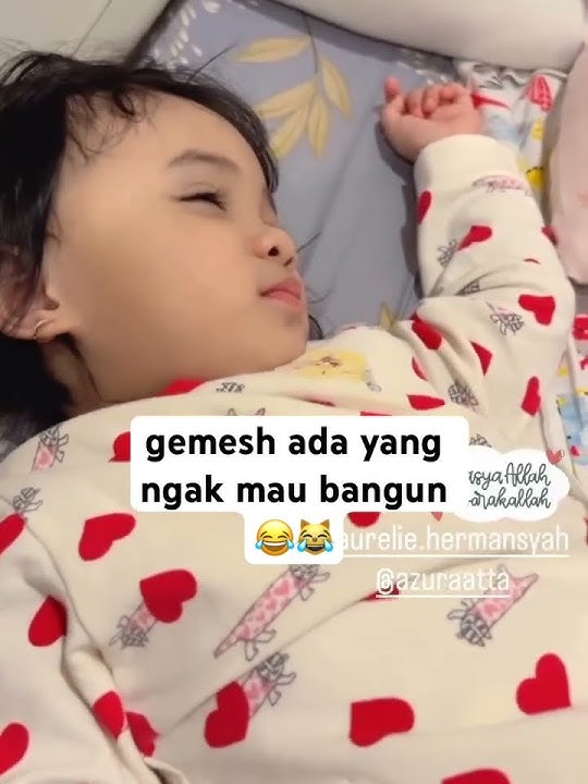 Azura masih ngantuk #attahalilintar #aurelhermansyah #azura #krisdayanti #ahha #ameena