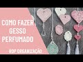 Como fazer decoração com GESSO! Muito Fácil de fazer!