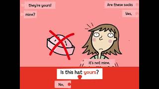 Quick Minds 2 Unit 3 Lesson 4 Grammar: mine / yours