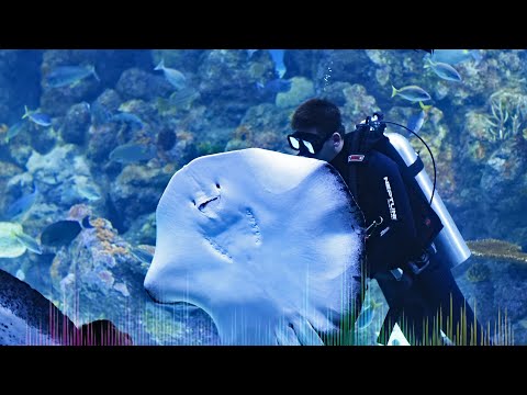 Natural Beauty Of Underwater 4K ULTRA HD VIDEO with deep relaxing music