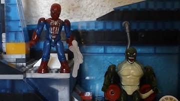 Mega Blocks amazing spiderman playset