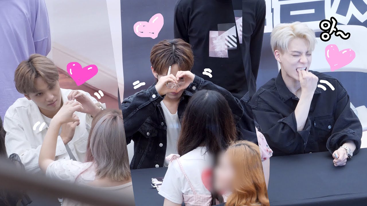 해찬, 런쥔, 제노 HaeChan,  RenJun, JENO 04 엔시티드림 NCT DREAM : 팬사인회 fansign : 직캠 fancam : 코엑스 라이브플라자 190817