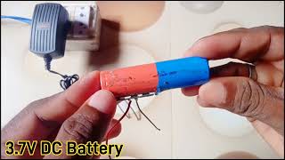How To Charge 3.7volt Li-on Battery at home||With 12V Charger||Battery Charger