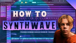 How to Synthwave - Fl studio tutorials (FREE FLP)