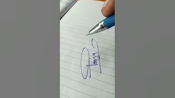 Pooja 🥳 signature specialist 😍 handwriting stylish naam# Short video