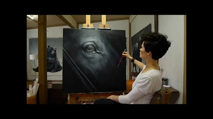 Portrait of a Horse Painted by Sarah Mckendry