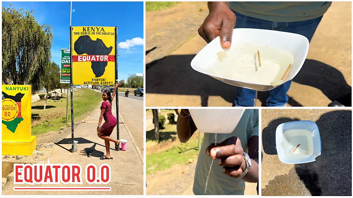 NANYUKI AT EQUATOR-WATER DEMONSTRATION /WONT BELIE...