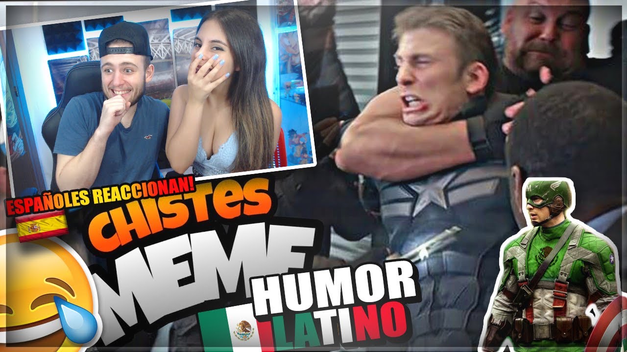 🇪🇸ESPAÑOLES REACCIONAN al CAPITÁN AMÉRICA LATINO contando CHISTES! | HUMOR MEXICANO🇲🇽😂