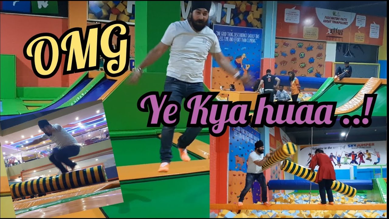 SkyJumper Trampoline Park Chandigarh Zirakpur Insane Fun in