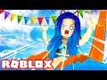 Roblox Family - WORLD'S TALLEST WATER SLIDE! GOING TO THE WATER PARK!! (Roblox Roleplay)