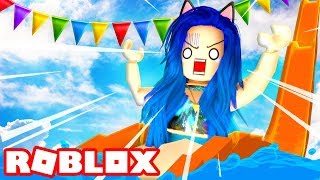 Roblox Family  WORLD'S TALLEST WATER SLIDE! GOING TO THE WATER PARK!! (Roblox Roleplay)