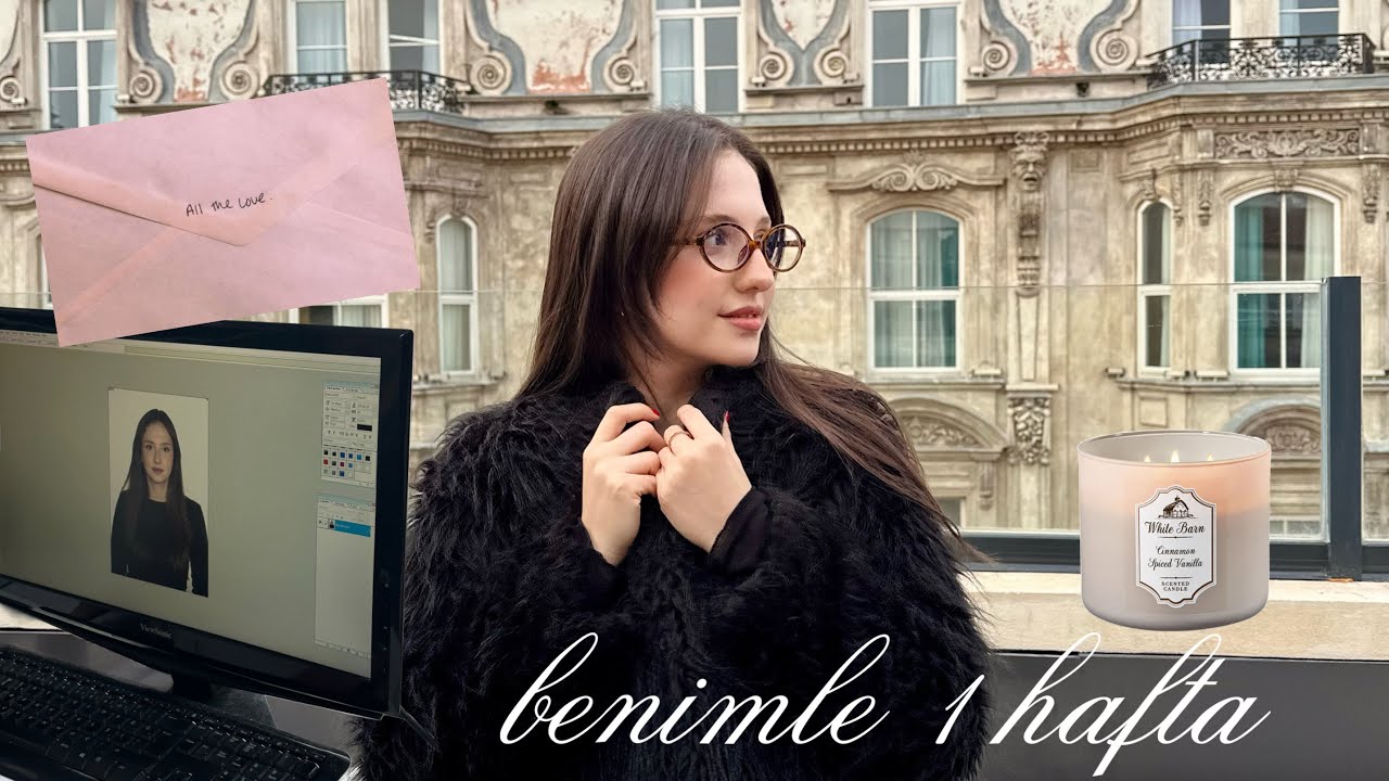 beraber 1 hafta | çiçekler , evde saç kesimi , vision board 