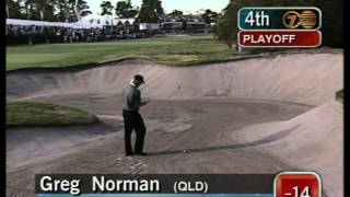 1997 Australian Open Golf, full Westwood v Norman play-off | 7 Sport | Metropolitan Golf Club