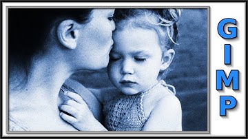 Gimp: Monochromatic Image