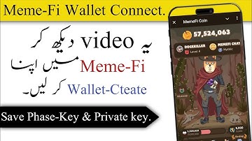 MemeFi Wallet | MemeFi Connect Wallet I MemeFi Wallet Create | MemeFi Update | MemeFi Wallet Update